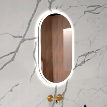 Zrcadlo Nástěnné Zrcadlo BPS, ovál 50 x 90 mm