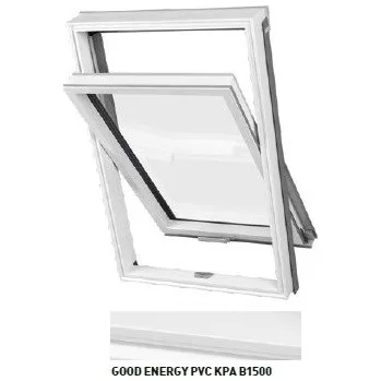 Okno DAKEA GOOD ENERGY PVC - Plastové střešní okno KPA B1500 - M6A - rozměr 78*118cm