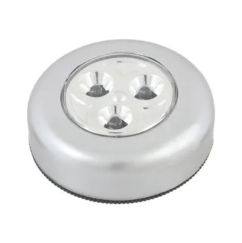 Lampička Světlo/Lampička 3x LED + vypínač, napájení 3xAAA Samolepicí