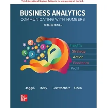 Učebnice Business Analytics ISE - Jaggia, Sanjiv a Kelly, Alison a Lertwachara, Kevin a Chen, Leida