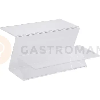 Čokoládová tyčinka Jednoduchý podstavec z plexiskla pro vystavení dortů a občerstvení | MARTELLATO, Fold