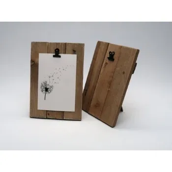 Dřevěný fotorámeček 14 x 20 cm