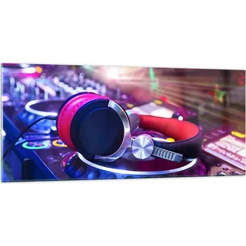 Obraz Obraz na skle do obýváku ložnice 120x50 hudba foto obrazy na zeď velký