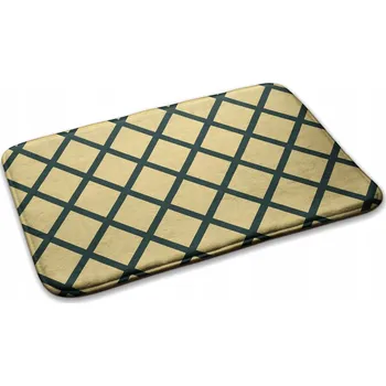 Rohožka Dekorativní Protiskluzový Kobereček Rohožka do pokoje Geometrický vzor 90x60