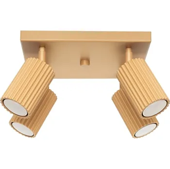 Bodové svítidlo Bodové svítidlo ve zlaté barvě 25x25 cm Gleam – Sollux ID_1719070