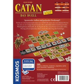 KOSMOS CATAN - The Duel, karetní hra