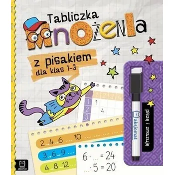 Tabliczka mnożenia z pisakiem dla kl. 1-3 - Anna Podgórska