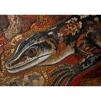 Plakát Plakát Oko Ještěrky bez rámu 84 x 59,5 cm