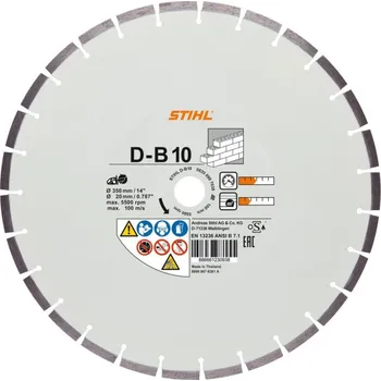 Řezný kotouč STIHL Rozbrušovací kotouč D-B10 Ø 350 mm/14"(08350907052)