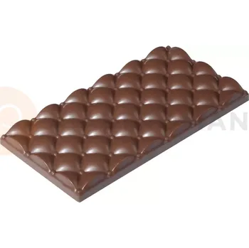 Čokoládová tyčinka Forma na tabulky čokolády, Quilted mini 275x175 mm | MARTELLATO, Quilted mini