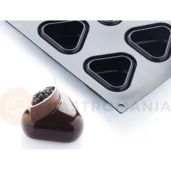 Kuchyňská sůl Silikonová forma pro monoporce - Triangle 297x176 mm | MARTELLATO, Silicone Molds