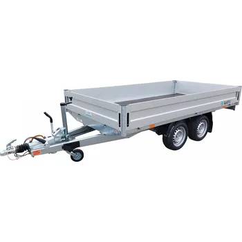 Přívěs k motorovému vozidlu Brzděný přívěs AVZ 33 B2 3500kg 3300x1700mm, pneu 195/50 R13 C