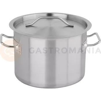 Hrnec Nízký hrnec s poklicí 25x18 cm 9 l | YATO, YG-00046