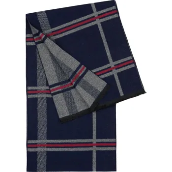 Šála Pánská šála Art of Polo SZ23418-12 tmavě modrá | Cooltovka.cz