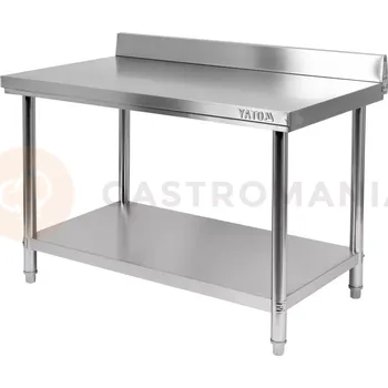 Počítačový stůl Přístěnný skládací stůl s policí 1000x600x850+100 mm | YATO, YG-09021