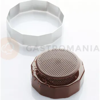 Kuchyňská sůl Forma z nerezové oceli - Diamantový kruh o průměru 144x40 mm | MARTELLATO, Stainless steel bands