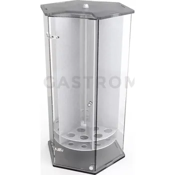 Výdejník vody Otočný stojan na 18 kornoutů na zmrzlinu, šedý | MARTELLATO, AG00706P