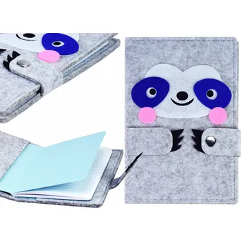 Zápisník Notes A5, odstíny šedé a stříbrná