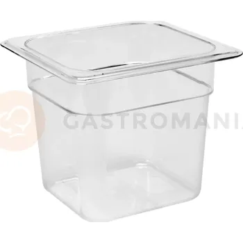 Gastro oděv Gastro nádoba GN 1/6 150 mm, polykarbonát | YATO, YG-00427