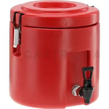 Jídlonosič Termos z polyetylenu na přepravu pokrmů s kohoutkem 9 l | YATO, YG-09230