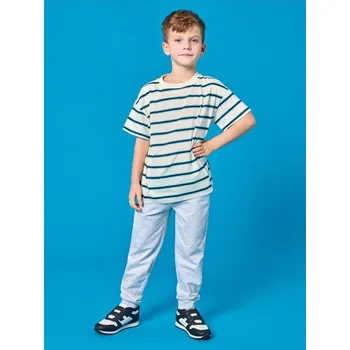 Sinsay - Tričko s krátkým rukávem - krémová - 239DC-01X - 239DC-01X-104