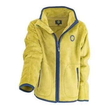 Dívčí mikina mikina dětská chlupatá se stojáčkem, Pidilidi, PD1139-20, žlutá - 116