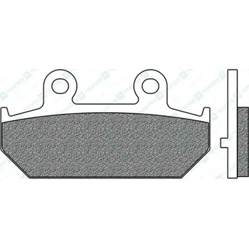 Brzdová destička brzdové destičky, NEWFREN (směs SCOOTER ELITE ORGANIC) 2 ks v balení M502-896