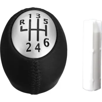 Hlavice řadicí páky PROTEC Hlavice řadící páky Renault Megane II 2002-2008 6ST Syntetická kůže