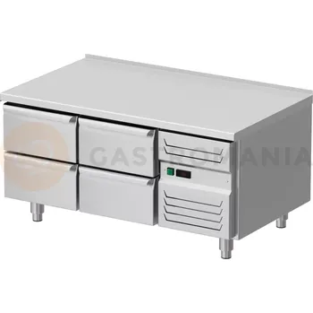 Chladicí stůl, 1200x700x600 mm, 4 zásuvky GN 1/1 | STALGAST, 887126