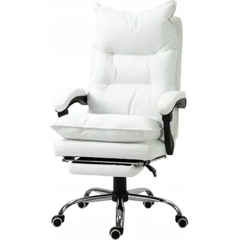 Otočná kancelářská židle PAKO bílá