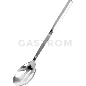 Nerezový dřez Servírovací lžíce děrovaná 300 mm | YATO, YG-02774