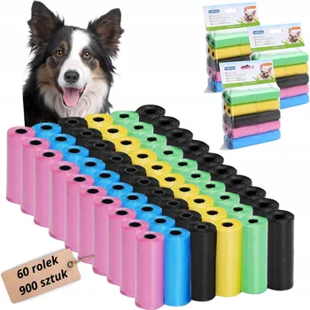 sáček na exkrement Sáčky na psí exkrementy Wesoły Pupil 900 ks