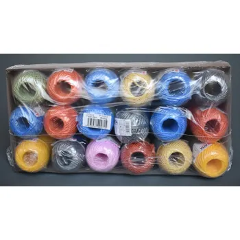 Obalový materiál Motouz PP 7800dtex d2,00mm x 60m, 50g, mix barev