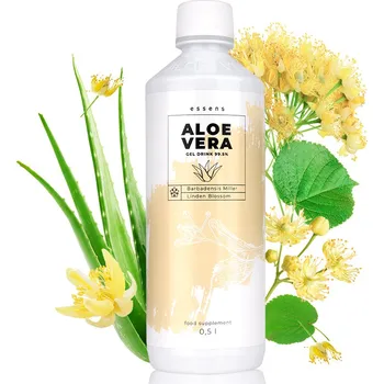Přírodní produkt Essens Aloe Vera Gel Drink - lipový květ - doplněk stravy 500 ml