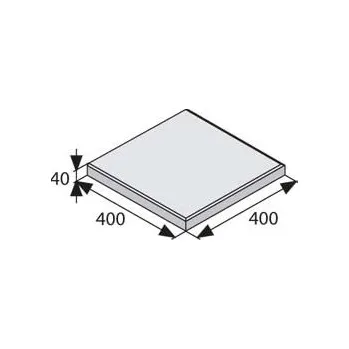 Dlažba BEST TERASOVÁ TAMORO 40/40cm velkoplošná dlažba tryskaná tl. 40mm