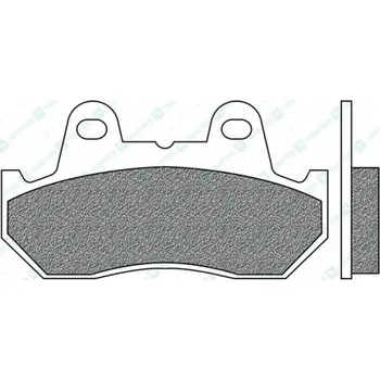 Brzdová destička brzdové destičky, NEWFREN (směs ROAD TOURING ORGANIC) 2 ks v balení M502-863