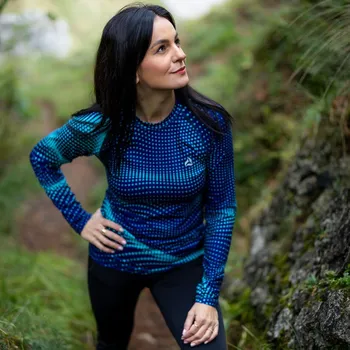 Dámské tričko TERMOVEL Dámské tričko PCE WAVES DLR tyrkysové VELIKOST: S