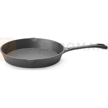 Pánev Litinová pánev, černá, 250x40 mm | HENDI, 629338