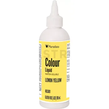 Výroba svíčky Tekuté barvivo 190 ml - citronově žluté | MARTELLATO, Colour liquid