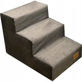 Schody a rampa pro psa Schůdky pro psa Golden Dog, 3 schůdky, 30 cm, nosnost 50 kg