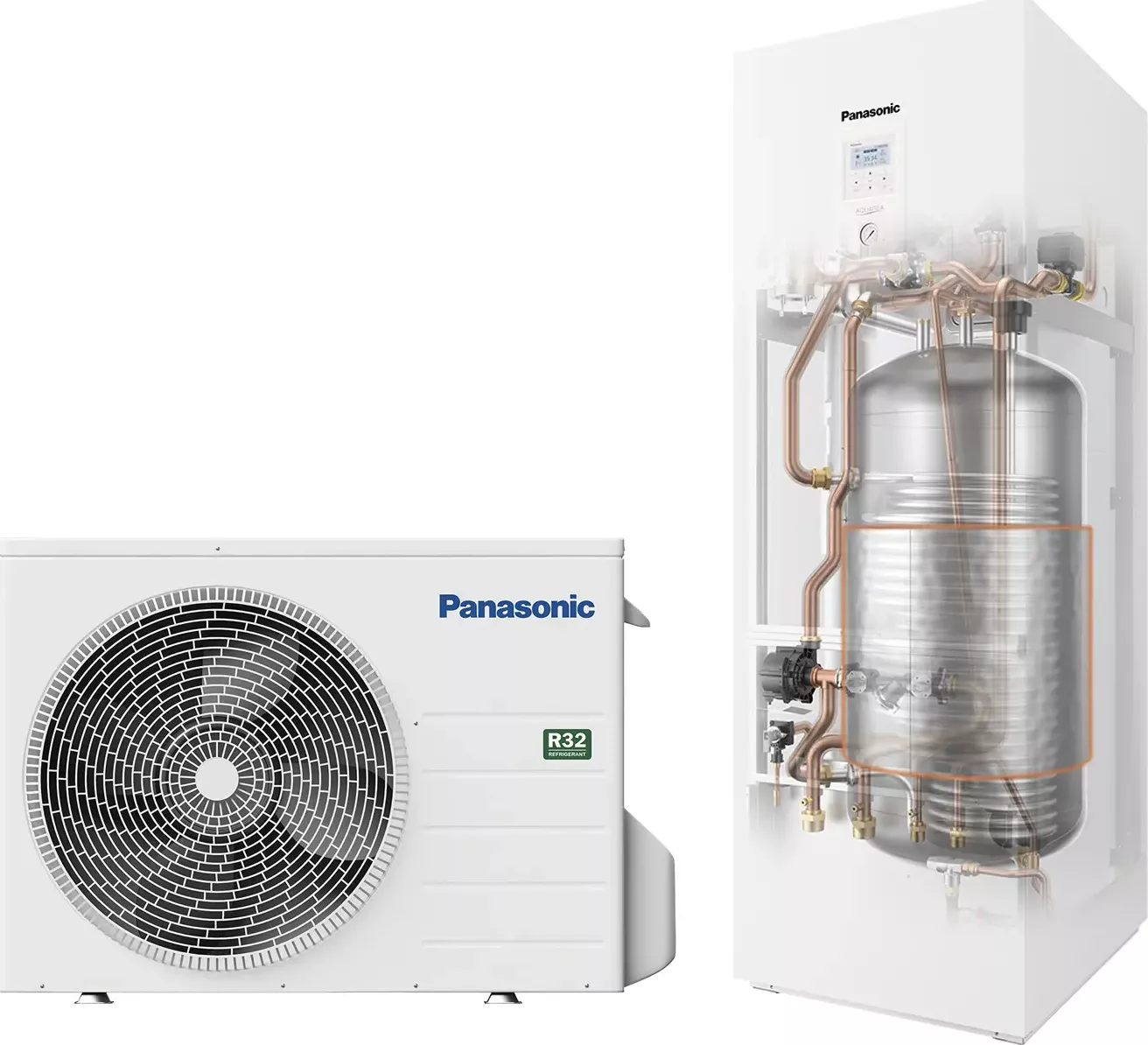 PANASONIC Aquarea HP 5 kW - All In One s montáží KIT-ADC05JE5C-M