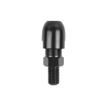 Zrcátko pro motocykl QTECH adaptér zpětného zrcátka M8/1,25 pravý závit (černý) M008-259