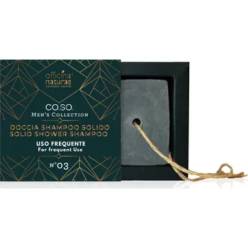 Šampon Officina Naturae 2v1 Pánský tuhý sprchový šampon na vlasy i tělo N°03 (50 g)