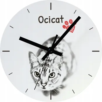 Hodiny Nástěnné hodiny Art-Dog bílé 20 cm