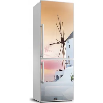 Fototapeta Samolepící tapeta na ledničku Santorini Řecko