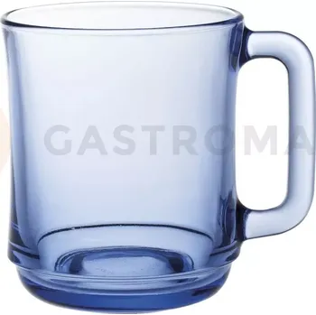 Sklenice Sklenice 0,31 l s ouškem, modrá, 6 ks, 80x100 mm | DURALEX, Lys Marine