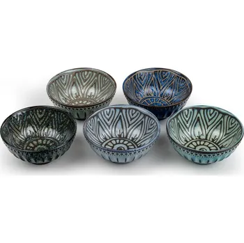 Servírovací stolek Bredemeijer Kameninové hrnky Jara (5 ks) 200 ml