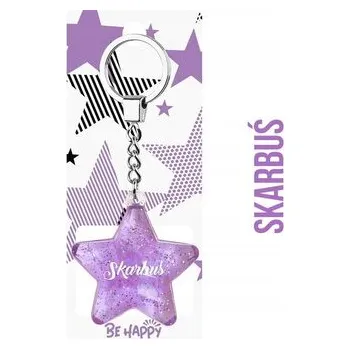 Set školních potřeb Brelok gwiazdka Skarbuś