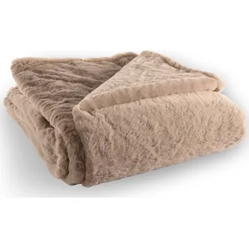 deka Hnědá deka z umělé kožešiny 150x200 cm Ruby – Tiseco Home Studio ID_1695200