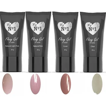 Lak na nehty Flexy Gel Stavební Gel na nehty MyNo1 30g LED